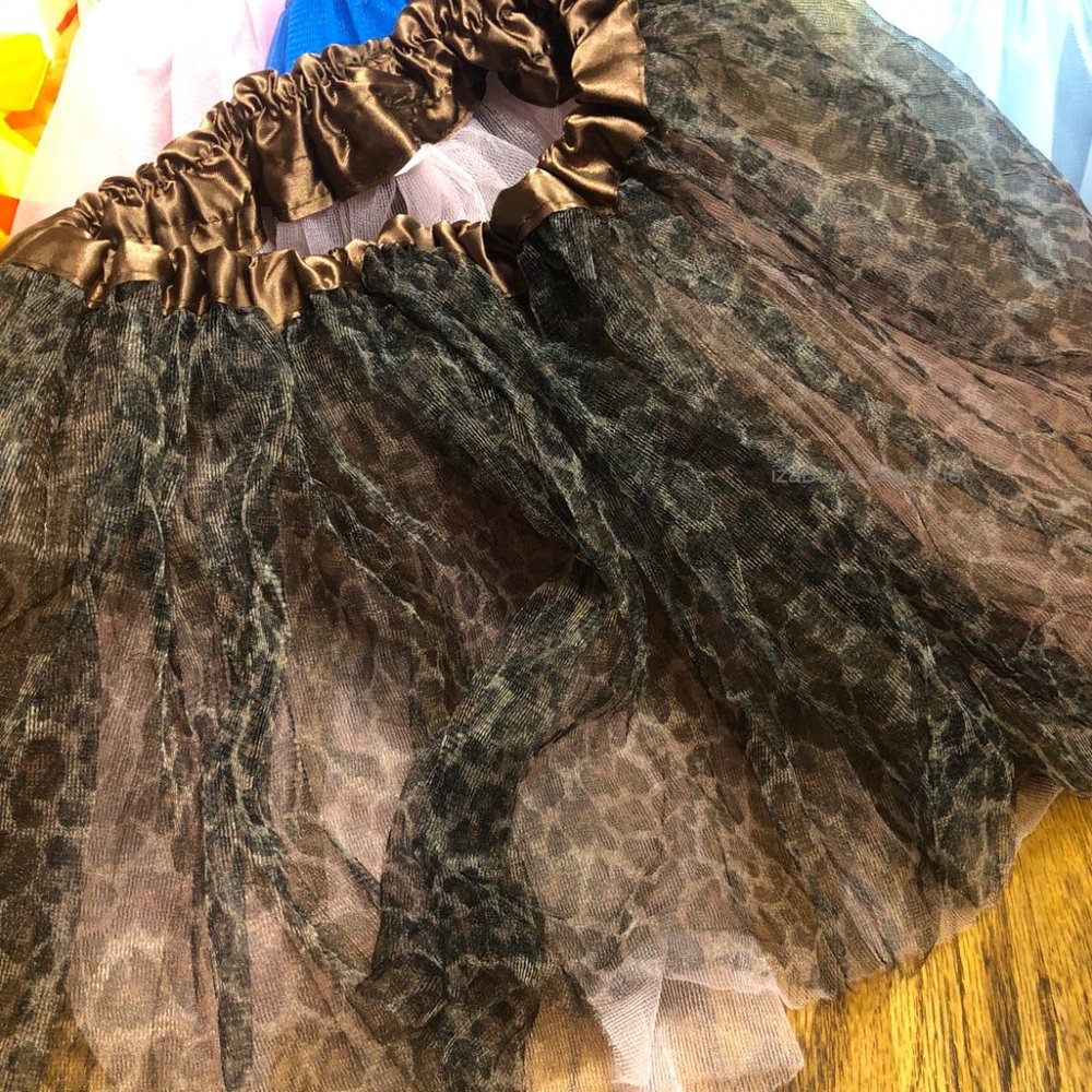 Cheetah (Light Pink Underneath) Tutu - Animal Prints  TUTUPC  NWT Boutique